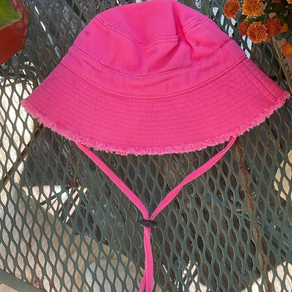 Free People pink bucket hat - Picture 1 of 4